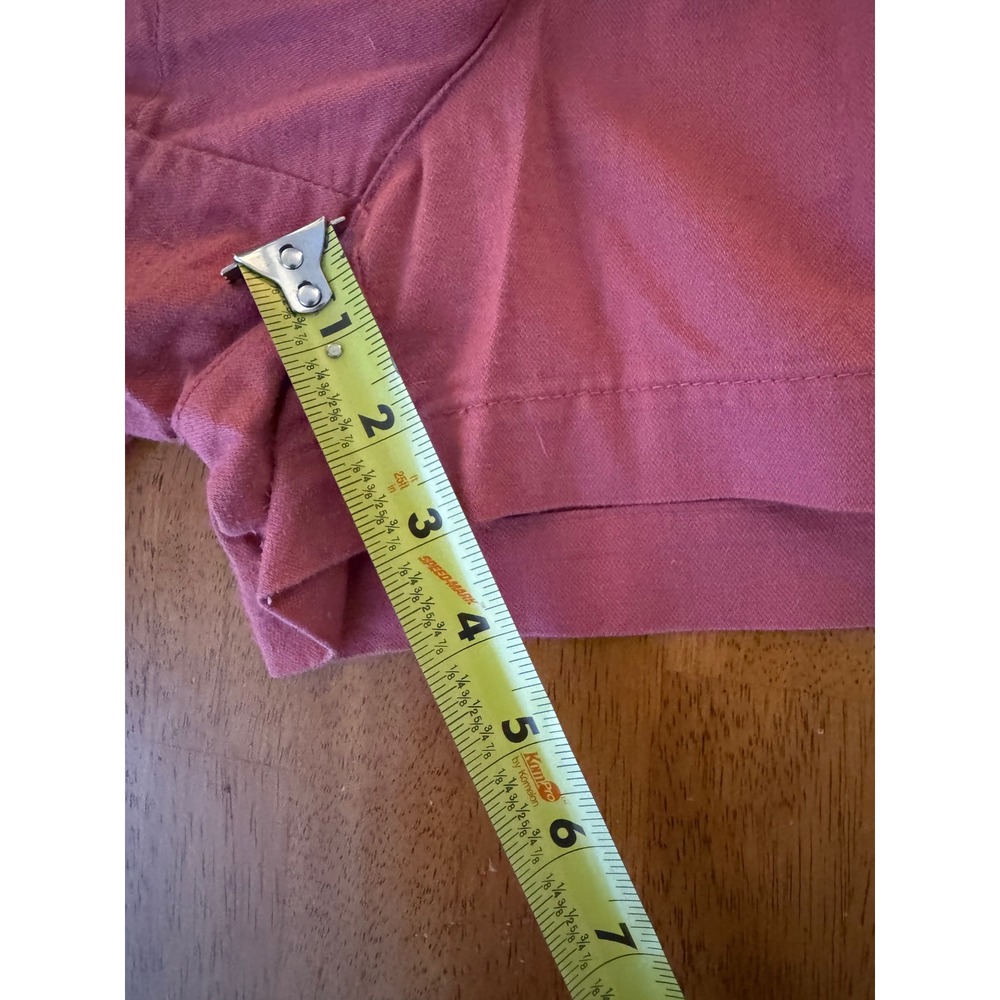 Gap Women's 100% Cotton Utility Drawstring Shorts Rose Pink Size Medium - Picture 8 of 8